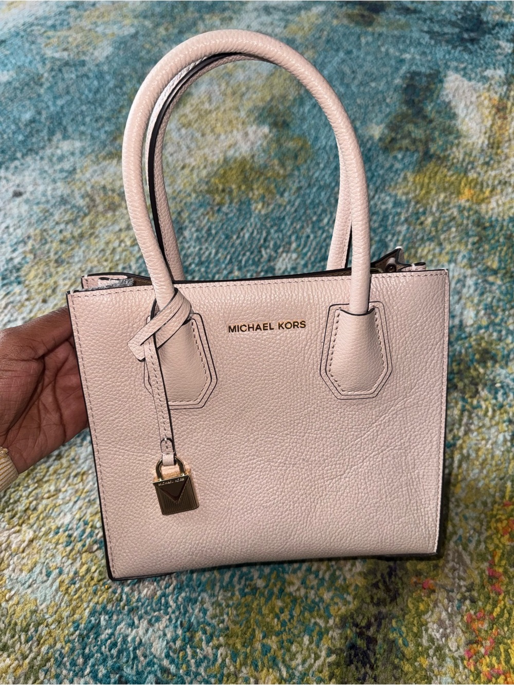 Michael Kors Blush Pink Pebbled Leather Satchel  SEND BEST OFFER❤️